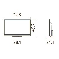 MITSUBISHI(ɩŵ) 32V վƥ REAL(ꥢ) LB8꡼ LCD-32LB8