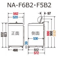 ڻֻԲġPanasonic(ѥʥ˥å) æ5kg ư NA-F5B2-S (饤ȥС)