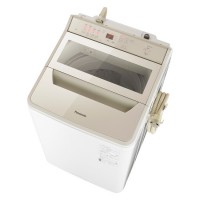 【時間指定不可】Panasonic(パナソニック) 洗濯・脱水容量8kg 全自動洗濯機 NA-FA80H9-N (シャンパン)